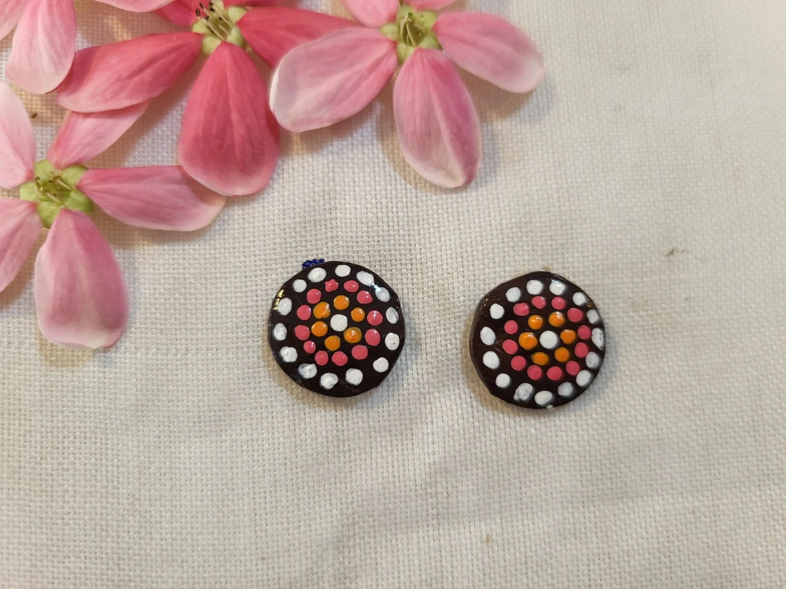 Blossom Dot Stud Earrings